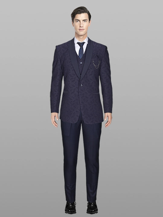 Men Suit Light Purple